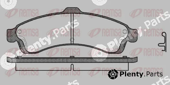 Kawe 083702 — Brake Pad Set, disc brake