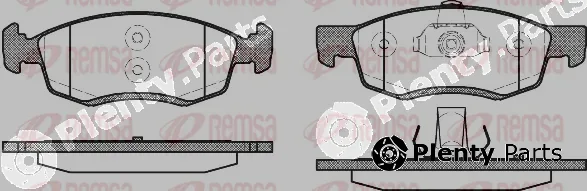 Kawe 017232 — Brake Pad Set, disc brake