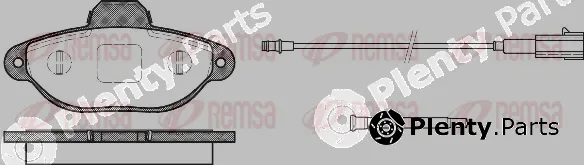 Kawe 041421 — Brake Pad Set, disc brake