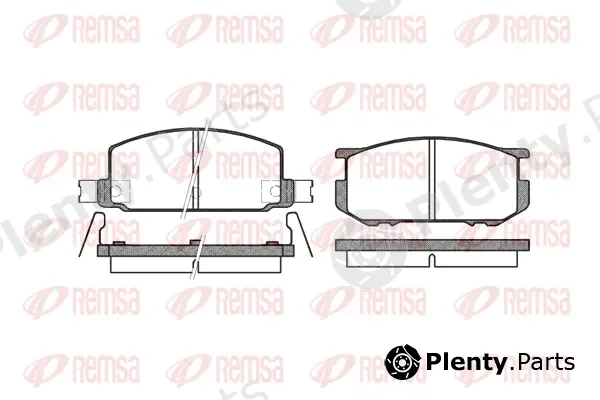 Kawe 010922 — Brake Pad Set, disc brake