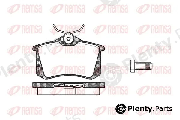 Kawe 026310 — Brake Pad Set, disc brake