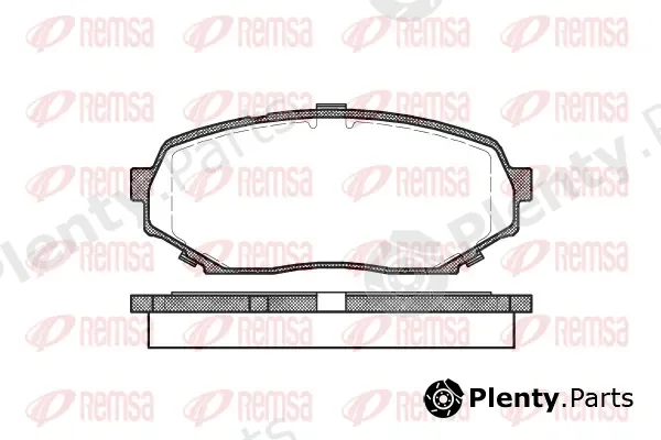 Kawe 033900 — Brake Pad Set, disc brake