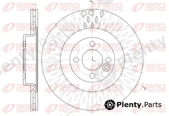 Kawe 6144210 — Brake Disc