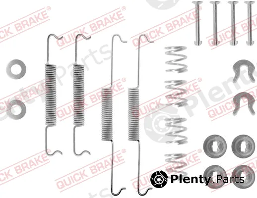 Kawe 105-0522 — Accessory Kit, brake shoes