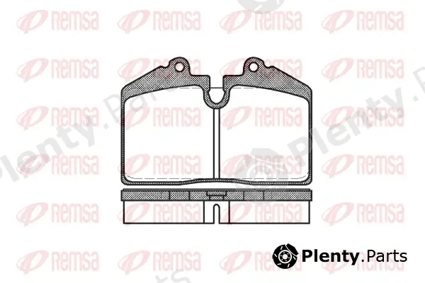 Kawe 014020 — Brake Pad Set, disc brake