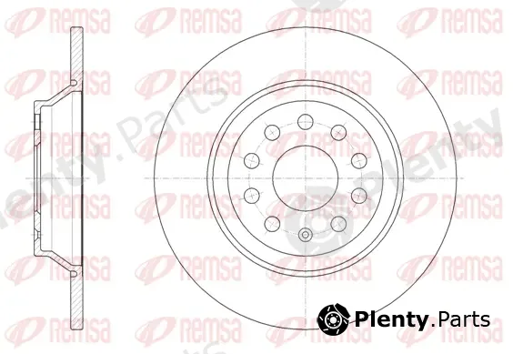 Kawe 6158700 — Brake Disc