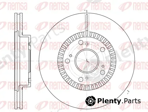 Kawe 696210 — Brake Disc