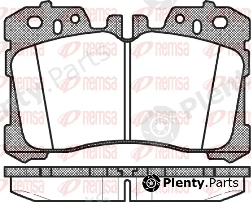 Kawe 132000 — Brake Pad Set, disc brake