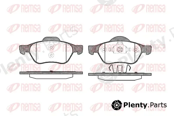 Kawe 096200 — Brake Pad Set, disc brake