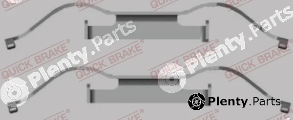 Kawe 109-1681 — Accessory Kit, disc brake pad