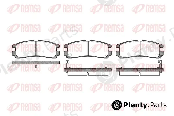Kawe 029102 — Brake Pad Set, disc brake