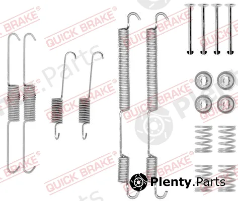 Kawe 105-0753 — Accessory Kit, brake shoes