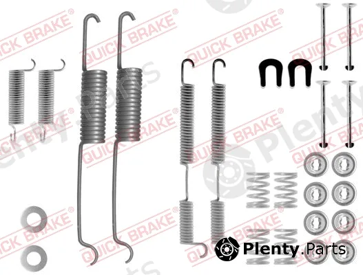 Kawe 105-0518 — Accessory Kit, brake shoes