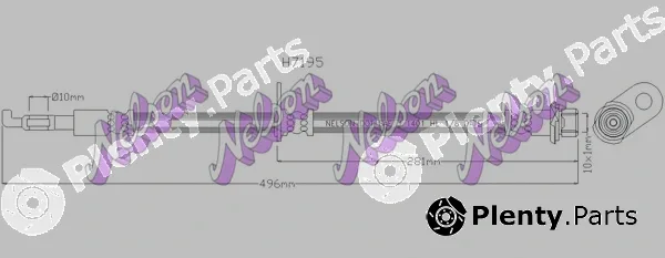 Kawe H7195 — Brake Hose