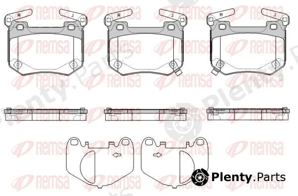 Kawe 184902 — Brake Pad Set, disc brake