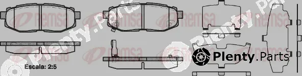 Kawe 122801 — Brake Pad Set, disc brake