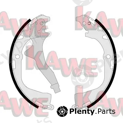 Kawe 01134 — Brake Shoe Set