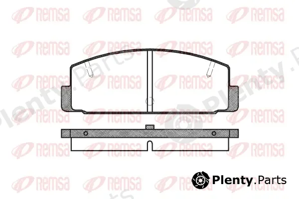 Kawe 017910 — Brake Pad Set, disc brake