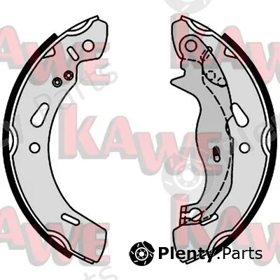 Kawe 01004 — Brake Shoe Set