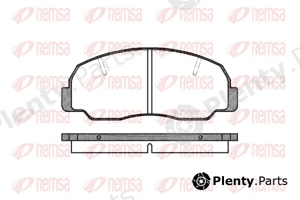 Kawe 017810 — Brake Pad Set, disc brake