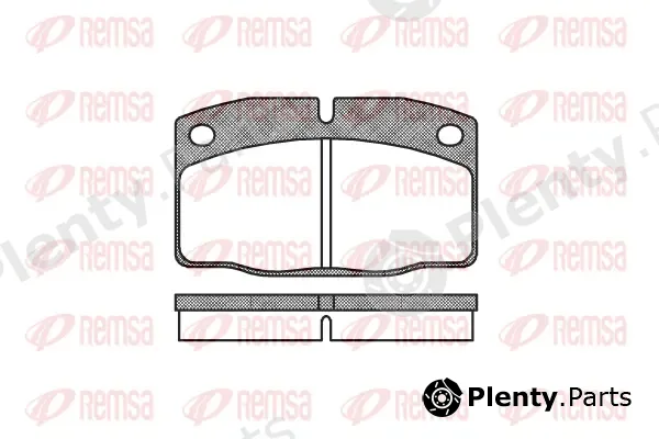 Kawe 010100 — Brake Pad Set, disc brake