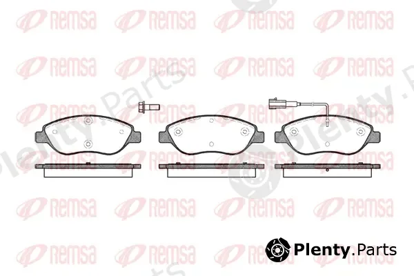 Kawe 086001 — Brake Pad Set, disc brake
