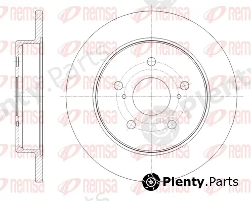 Kawe 6179500 — Brake Disc