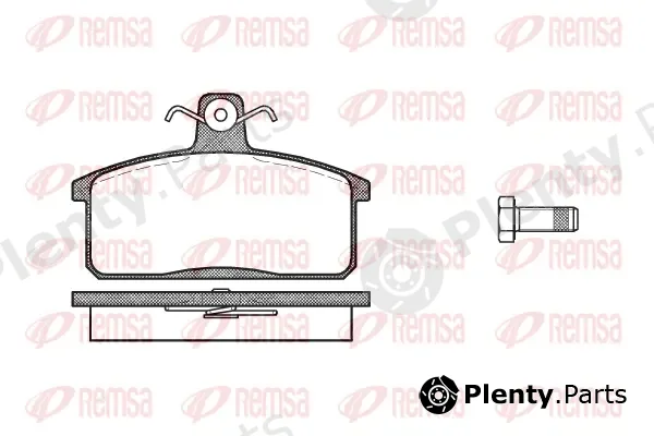 Kawe 012840 — Brake Pad Set, disc brake