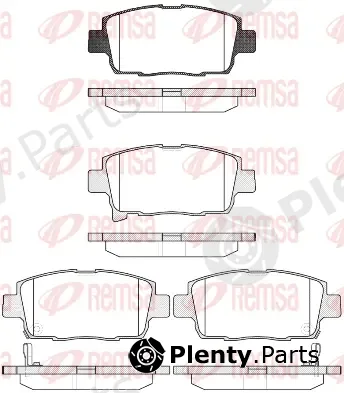 Kawe 097142 — Brake Pad Set, disc brake