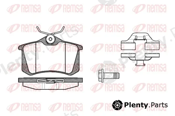 Kawe 026303 — Brake Pad Set, disc brake