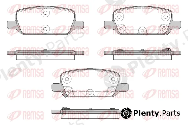 Kawe 191702 — Brake Pad Set, disc brake