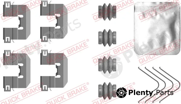 Kawe 109-0117 — Accessory Kit, disc brake pad