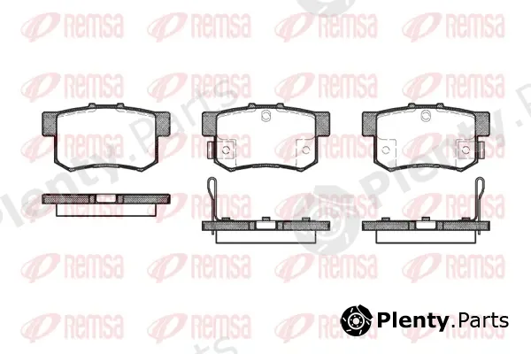 Kawe 032532 — Brake Pad Set, disc brake