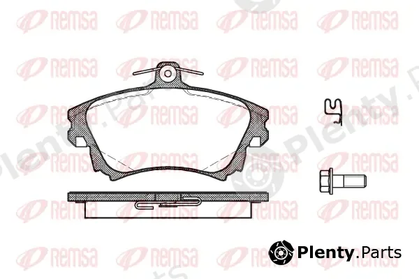 Kawe 070802 — Brake Pad Set, disc brake