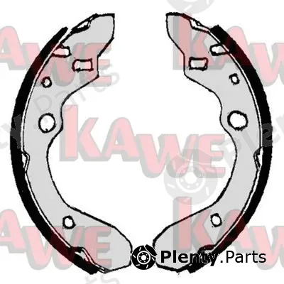Kawe 07010 — Brake Shoe Set