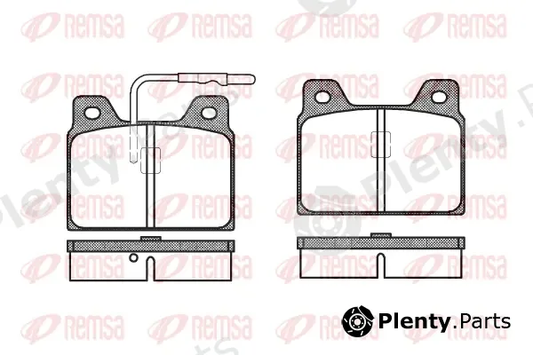 Kawe 006802 — Brake Pad Set, disc brake