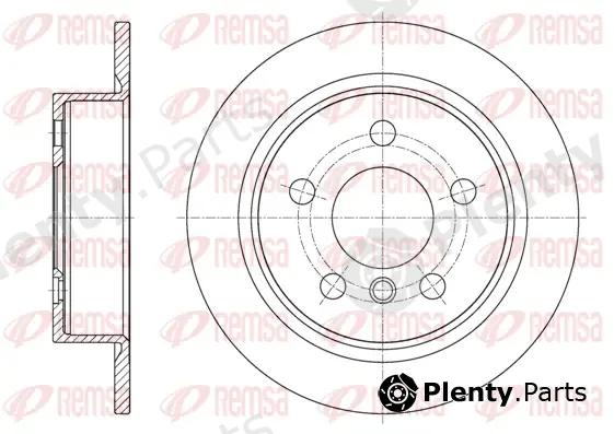 Kawe 6161800 — Brake Disc