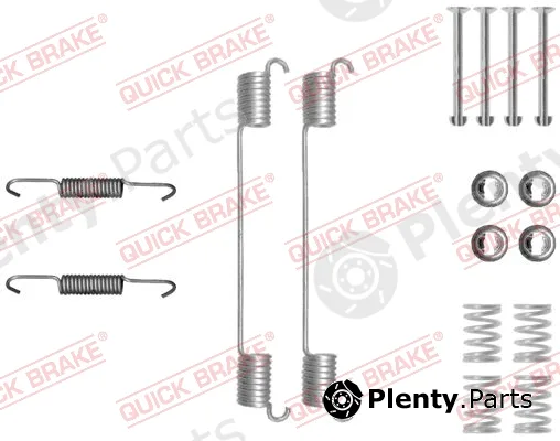 Kawe 105-0048 — Accessory Kit, brake shoes