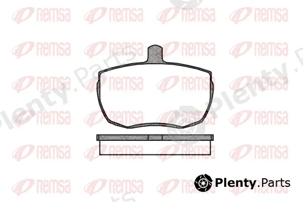 Kawe 005600 — Brake Pad Set, disc brake