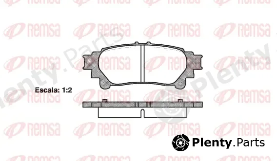 Kawe 139500 — Brake Pad Set, disc brake
