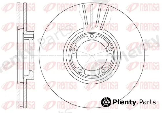 Kawe 651810 — Brake Disc