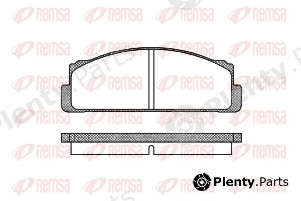 Kawe 002220 — Brake Pad Set, disc brake