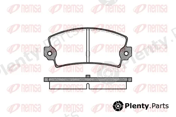 Kawe 002140 — Brake Pad Set, disc brake