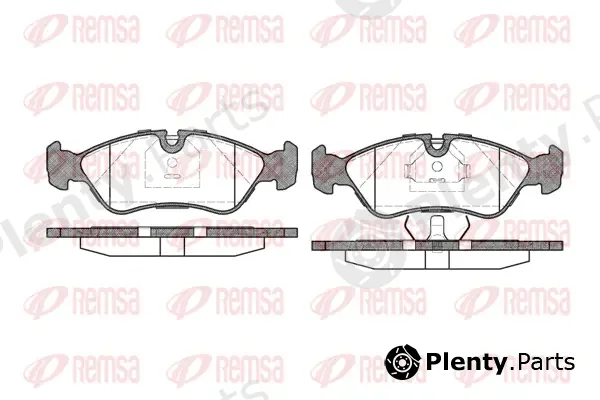 Kawe 028630 — Brake Pad Set, disc brake