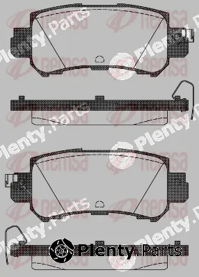 Kawe 150700 — Brake Pad Set, disc brake