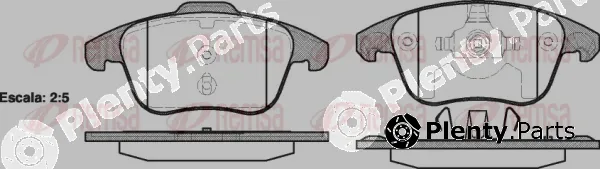 Kawe 124900 — Brake Pad Set, disc brake