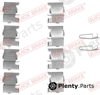 Kawe 109-1775 — Accessory Kit, disc brake pad