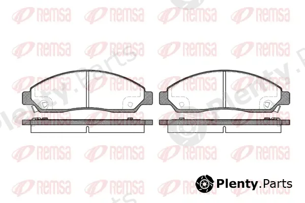 Kawe 109814 — Brake Pad Set, disc brake
