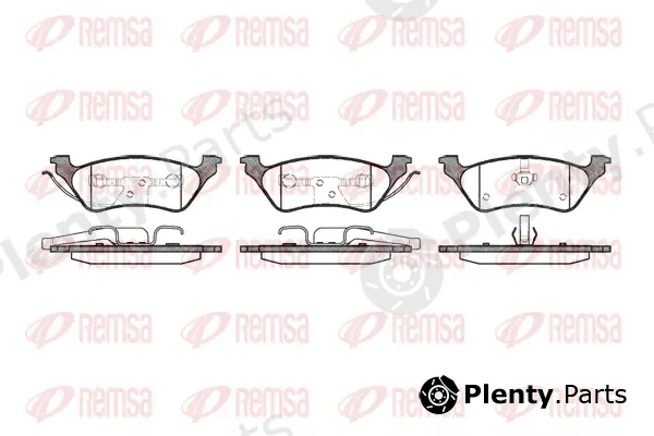 Kawe 081100 — Brake Pad Set, disc brake