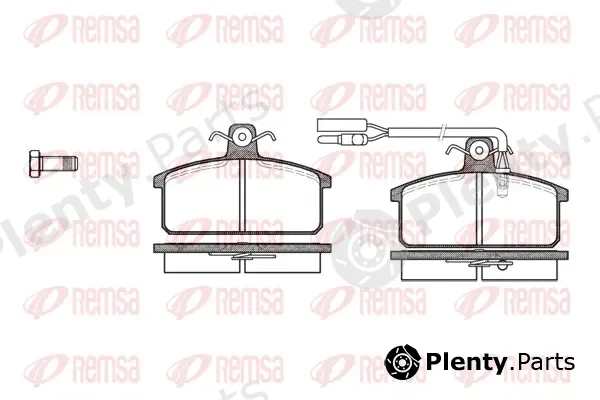 Kawe 012812 — Brake Pad Set, disc brake